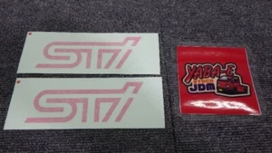 SUBARU IMPREZA WRX STi GDB 2004 Fog Light Cover Decals Stickers Set of 2 GENUINE - Bild 1 von 3