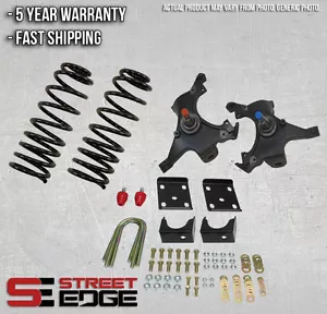 92-98 Silverado C-1500/Sierra Regular Cab 2WD 4" Front & 6" Rear Lowering Kit - Foto 1 di 1