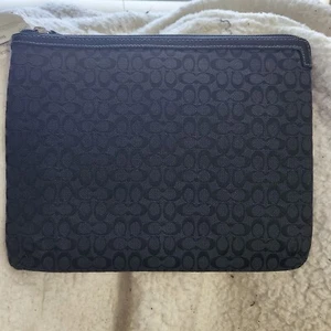 Coach Signature Tablet Ipad Sleeve Bag F61035 - Picture 1 of 3