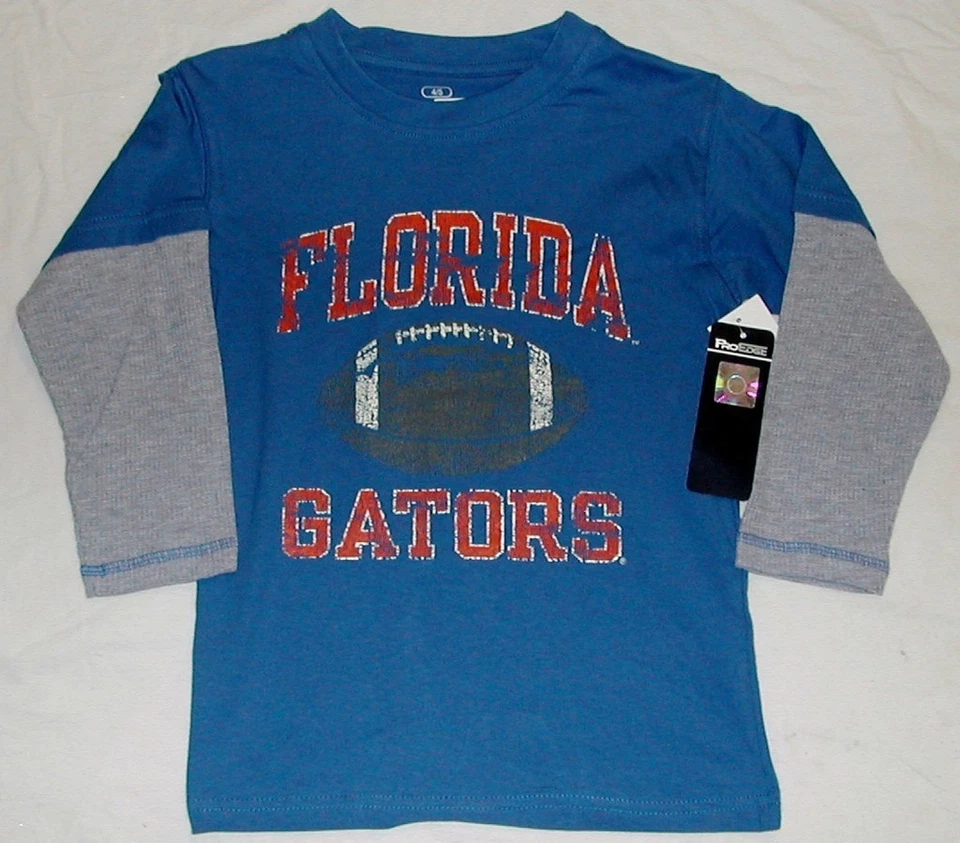 CAMISETA JUVENIL FLORIDA GATORS MANGA LARGA PROEDGE XS S M L XL NUEVA CON ETIQUETAS AZUL TÉRMICA Foto 1 de 1