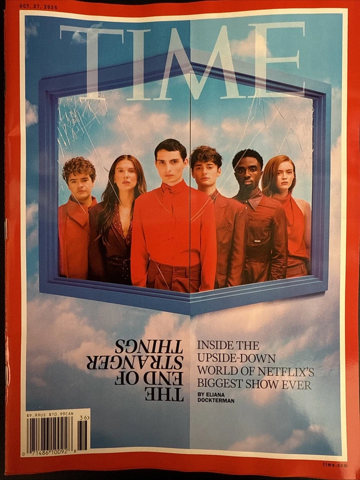 TIME Magazine October 27, 2025 STRANGER THINGS Season 5 - The Final Season - - Image 1 of 1