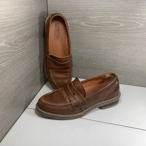 Scarpe Pikolinos donna taglia 36 mocassini in pelle marrone slip on penny - Foto 1 di 11