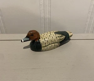 Hartland Traditions 3" handgeschnitzte Holz Rothaarige Ente Mini Köder KENT 4732C-2 - Bild 1 von 2