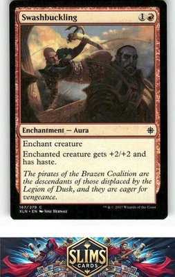 Magic the Gathering MTG Ixalan Swashbuckling #167 Buy 2 Get 1 - Image 1 of 2