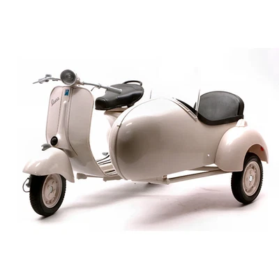 VESPA PIAGGIO 150 WITH SIDECAR 1:6 New Ray Moto Modellino Nuovo - Immagine 1 di 4