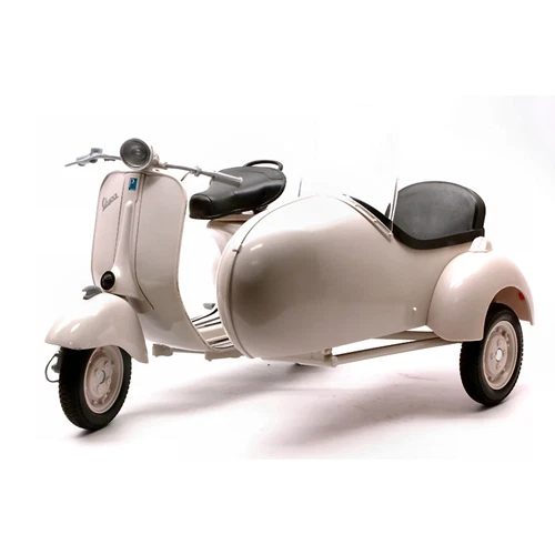 VESPA PIAGGIO 150 WITH SIDECAR 1:6 New Ray Moto Modellino Nuovo - Immagine 1 di 4