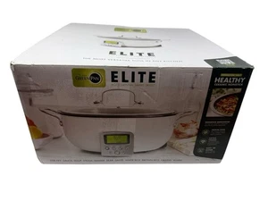 GreenPan Elite Essential Smart Electric 6 QT Skillet STEAMER & TOOL NEW-CREAM - Picture 1 of 3