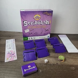 Scribblish - Cranium Game - Fun Family Scribbling Game - Hasbro - 2010 - Picture 1 of 9