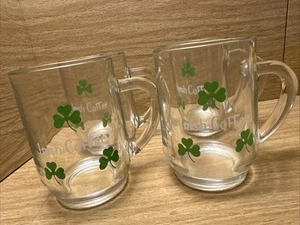VTG Set of 4 Irish Coffee Glasses Glass Cocktail Cups Glassware Barware France - Picture 1 of 11