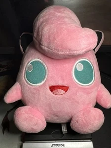 RARE 1997 Pokemon Official 3rd Round Jigglypuff Plush 9" Fairy Pink Cute Toy - Picture 1 of 11