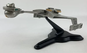 Franklin Mint 1989 Star Trek Klingon Cruiser Ship with Stand - Picture 1 of 11