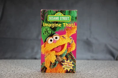 Sesame Street - Imagine That!  VHS Tape (1996) - Image 1 of 4