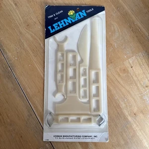 Vintage Lehman Tools Trim & Clean Kit neu versiegelt NOS Handwerkzeug-Set Sammlerstück - Bild 1 von 2