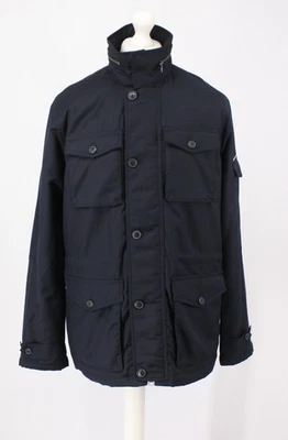ARMANI EXCHANGE MENS MULTI POCKETS JACKET LINING SIZE L NAVY  IB - Image 1 of 4