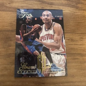 1994/95 Flair #213 Grant Hill Rookie Card - Detroit Pistons - Picture 1 of 2