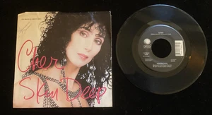 Cher : Skin Deep 45 RPM Record Single w/ Picture Sleeve - Picture 1 of 2