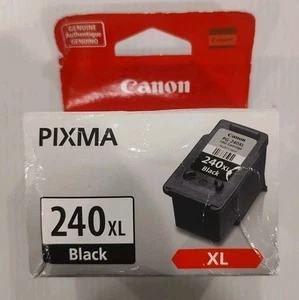 CANON - PG-240XL High Yield Black Ink Cartridge - Genuine New Sealed - Photo 1/5