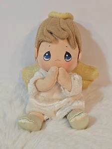 Precious Moments 6 Zoll betender Junge Engel Bohne Plüsch 2003 - Bild 1 von 8