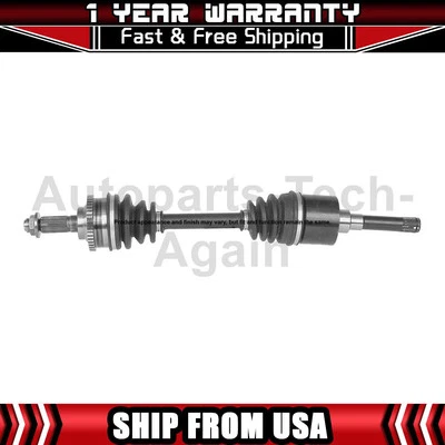 1 eje CV delantero izquierdo cardone para Ford Probe 1994-1997 1994-2002 Mazda 626 Foto 1 de 4