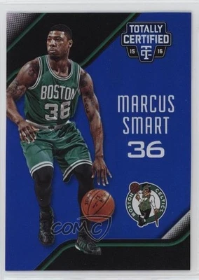 2015-16 Panini Totally Certified Mirror Blue /99 Marcus Smart #13 - Image 1 of 2
