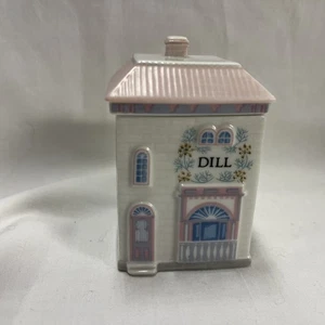 Tarro de especias (eneldo) Spice Village 1989 porcelana fina lisox excelente estado - Imagen 1 de 6