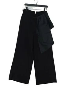 Karen Millen Women's Trousers UK 12 Black Viscose with Elastane, Polyester Chino - Picture 1 of 6