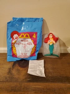 1996 McDonalds Happy Meal Spielzeug Die kleine Meerjungfrau #4 Arielle offene Schachtel - Bild 1 von 2