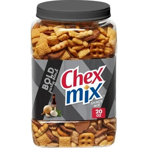 Chex Mix Bold Party Blend Savory Snack Mix, Salty Snacks Tub, 20 oz - Picture 1 of 10