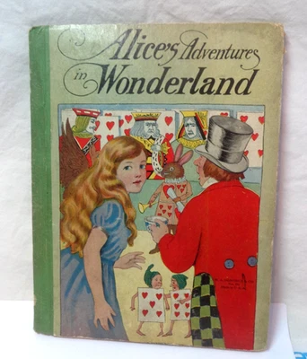 Vintage ALICES ADVENTURES IN WONDERLAND DONOHUE PUB #191 Antique Rare Books Foto 1 de 4