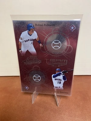 Playoff Absolute Team Tandems 2002 #TT-34 Rafael Palmeiro / Juan González Foto 1 de 2