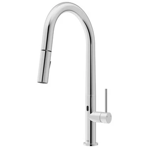 Vigo VG02029S Greenwich 1.8 GPM 18" H Single Handle 1 Hole Pull - Chrome - Picture 1 of 12