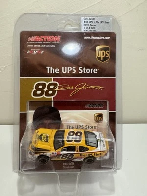 Acción NASCAR #88 Dale Jarrett UPS / THE UPS STORE 2003 Taurus escala 1:64 Foto 1 de 2