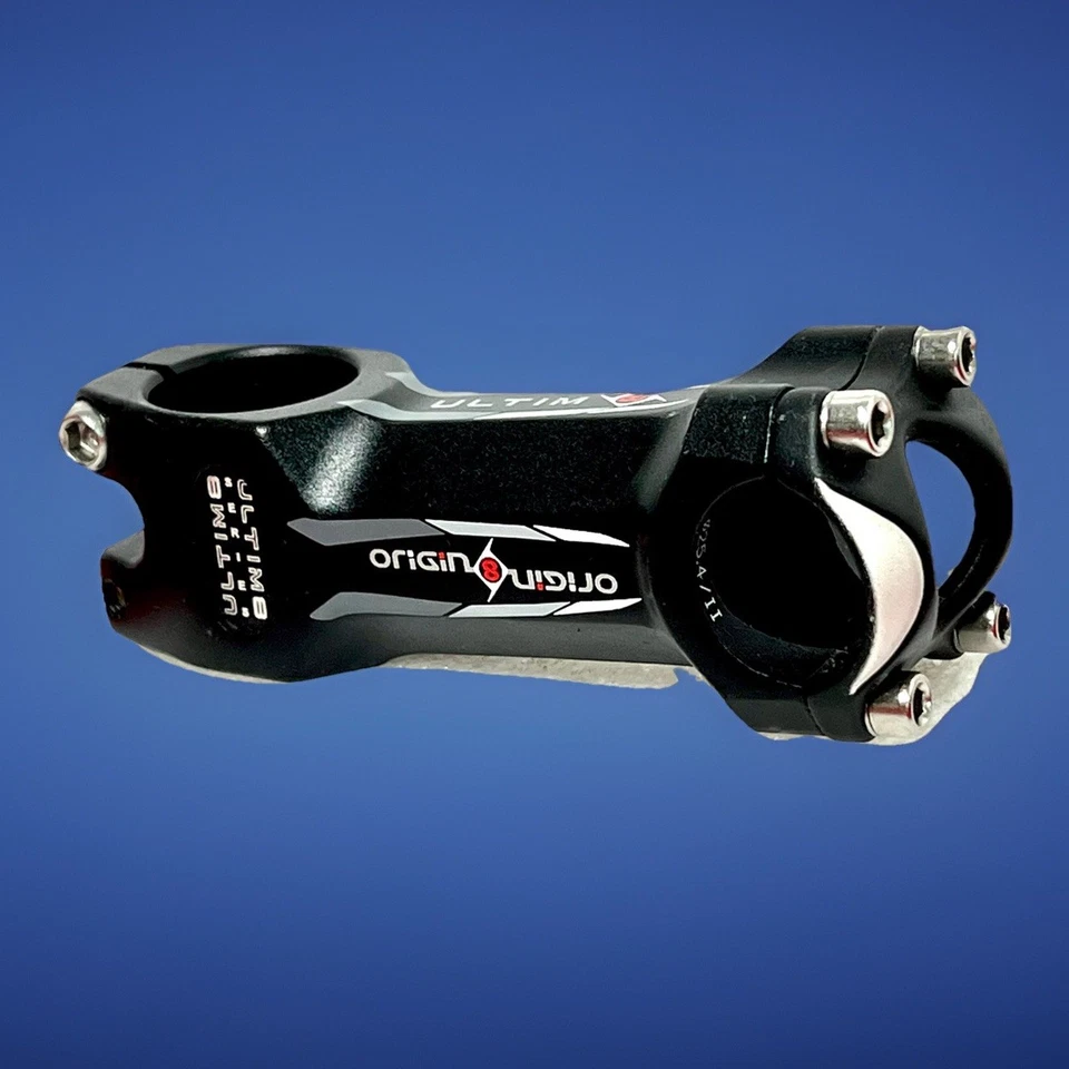 Origin8 Ultim8 1-1/8 Threadless Stem 90mm +/- 5 Degree Rise 25.4mm Clamp Black - Image 1 of 4