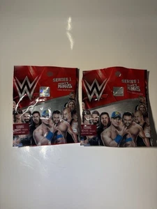Borsa cieca WWE Mighty Mini's Series 1 (lotto di 2) nuova con scatola - Foto 1 di 2