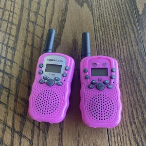 BellSouth T-388 2-Piece Multi Channel Walkie Talkie Set Pink - Picture 1 of 4