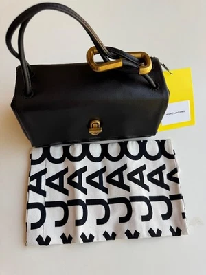 Mini Bolso de Mano Doble Marc Jacobs Cuero Negro Nuevo Precio Original 350.00 Foto 1 de 4