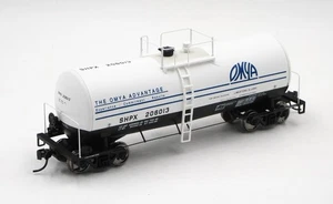 Walthers Gold Line HO Omya UTLX 16,000 Gallon Funnel Flow Tank Car SHPX #206013 - Picture 1 of 9