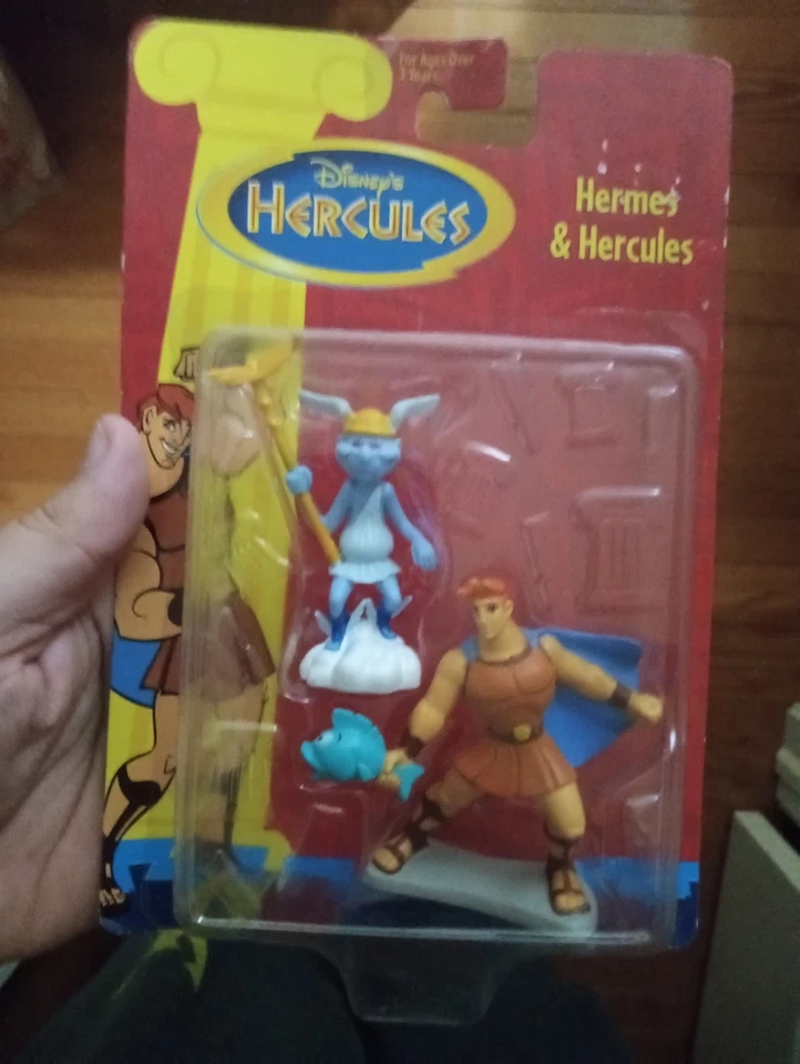 Figura de acción de juguete Mattel Hércules y Hermes nueva sellada Foto 1 de 1