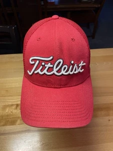 Titleist Golfmütze rot tailliert FJ Pro V Small/Medium - Bild 1 von 8