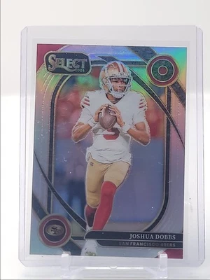 JOSHUA DOBBS 2024 SELECT CLUB LEVEL SILVER PRIZM 49ERS A Q5760 - Image 1 of 2