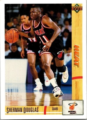  1991 Sherman Douglas 11 Upper Deck 122 Basketball Sports Trading Card  - Image 1 of 2