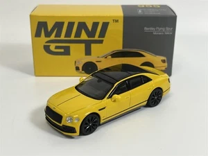 Bentley Flying Spur Monaco Giallo LHD 1:64 Scala Mini GT MGT00955L - Foto 1 di 7