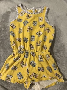 Matilda Jane Snapshots of You Romper Size 4 - Picture 1 of 7