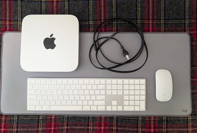 Apple Mac Mini 2023 m2 8gb 256gb + BT Apple Magic Numeric Keyboard & Mouse  - Image 1 of 4