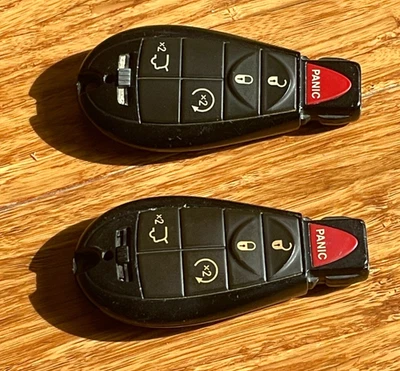 2x 2008 Jeep Grand Cherokee Limited Key FOB For Parts / Reprogrammed 05026309AF - Image 1 of 4