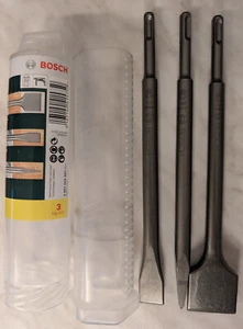 Bosch 2607019457 SDS-plus Meißelset, 3-teilig, 250mm, Beton+Mauerwerk, NEU+OVP - Bild 1 von 2
