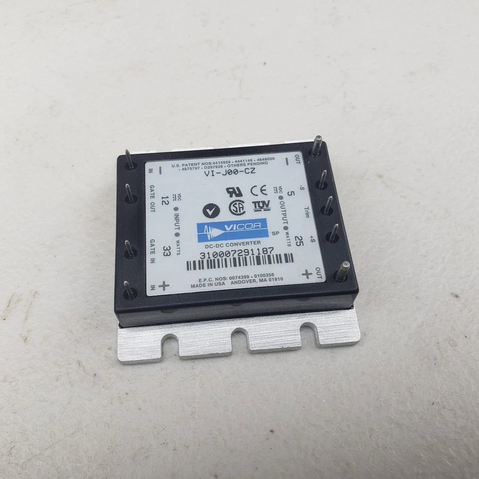 Vicor VI-J00-CZ Isolated DC-DC Converter 5V Out / 12V In , 311 - Image 1 of 1