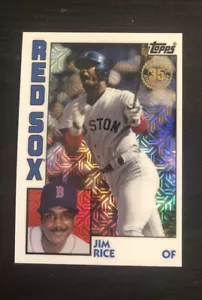 Jim Rice 2019 Topps Silver Pack Retro Refractor #T84-45 Boston Red Sox HOF - Picture 1 of 2