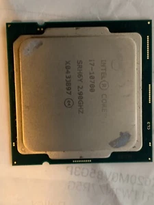 intel I7-10700 2.9GHz 10th Gen 12MB Cache 8 Core Socket 1200 CPU SRH6Y - Bild 1 von 2