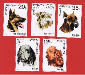 Romania #2227-2331   VF used   Dogs   short set   Free S/H - Picture 1 of 1
